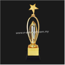 EXCLUSIVE METAL GOLD TROPHIES WS6158 WS6158